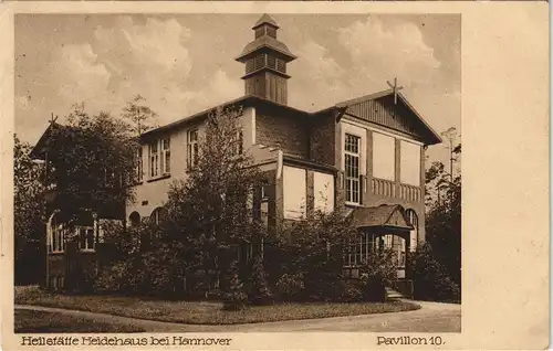 Ansichtskarte Hannover Heilstätte Heidehaus - Pavillon 10 1929