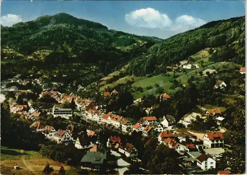 Ansichtskarte Ottenhöfen im Schwarzwald Panorama-Ansicht 1972