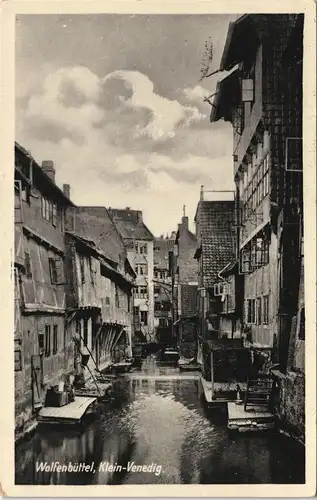Ansichtskarte Wolfenbüttel Klein-Venedig 1934