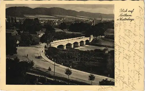Ansichtskarte Northeim Blick auf - Stempel Spatenstichfeier Thing-Platz 1934