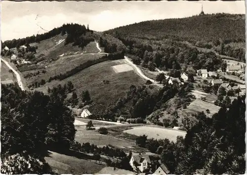 Ansichtskarte Detmold Lippische Schweiz 1957
