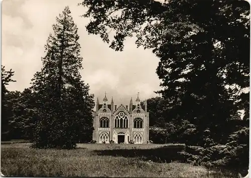 Wörlitz-Oranienbaum-Wörlitz DDR AK Wörlitzer Park - Gotisches Haus 1959