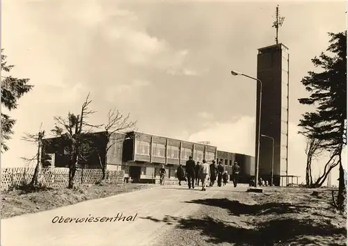 Oberwiesenthal HO-Gaststätte Fichtelberghaus (1214 m) DDR Ansicht 1975