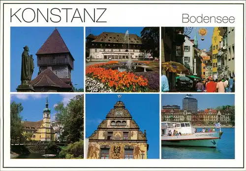 Ansichtskarte Konstanz Stadtteilansichten 2009