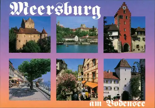 Ansichtskarte Meersburg Stadtteilansichten 2009