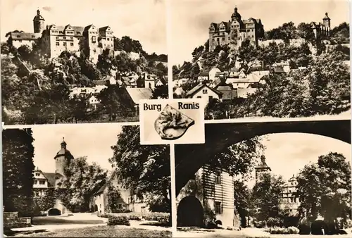 Ansichtskarte Ranis Burg Ranis MB 1975 #