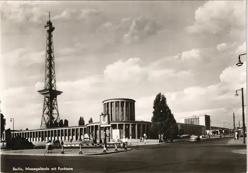 Charlottenburg-Berlin Funkturm Messegelände 1976 Sonderstempel Messe-Vignette