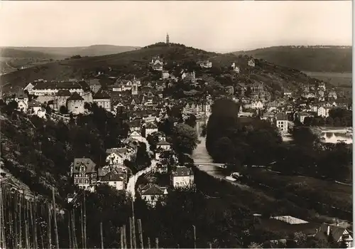 Ansichtskarte Tübingen Panorama aus dem Jahre 1907 (Reproansicht) 1960
