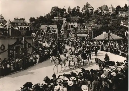 Tübingen Festzug Liederfest des Schwäb. Sängerbundes (anno 1913) 1960