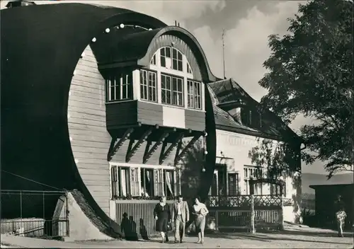 Bad Liebwerda Lázně Libverda Lesní restaurace OBRI SUD Riesenfaß 1970