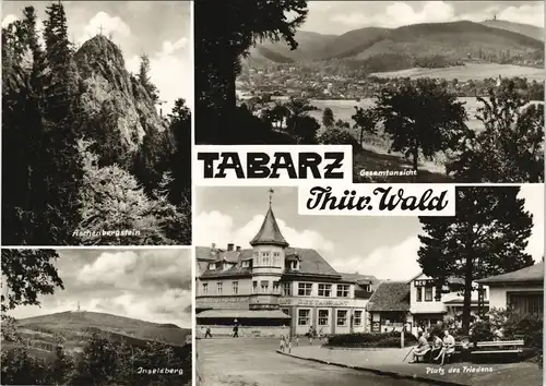 Ansichtskarte Tabarz/Thüringer Wald DDR Mehrbildkarte Thüringer Wald 1971