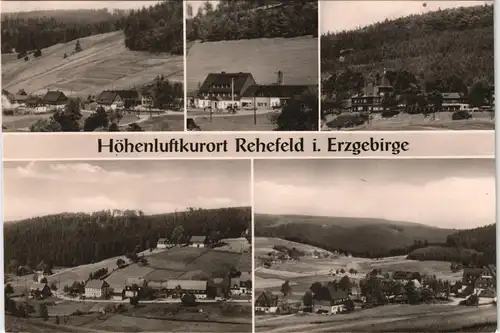 Rehefeld-Altenberg (Erzgebirge) DDR Mehrbildkarte  Erzgebirge 1973/1971