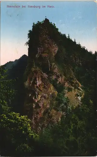 Ansichtskarte Ilsenburg (Harz) Ilsestein / Ilsenstein 1915 #