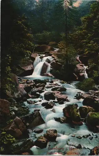 Ansichtskarte Ilsenburg (Harz) Ilsefälle-Ilsetal, Photochromie 1918