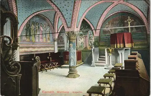 Ansichtskarte Eisenach Wartburg - Kapelle 1908