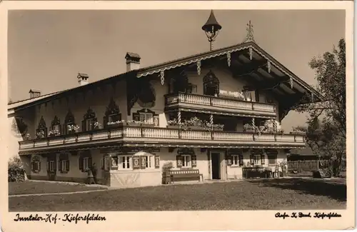 Ansichtskarte Kiefersfelden Innerttaler-Hof 1937