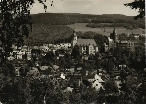 Ansichtskarte Schwarzenberg (Erzgebirge) Stadt (T - Stempel) 1967