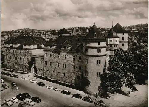 Ansichtskarte Stuttgart Gesamtansicht Altes Schloss (Castle) 1960