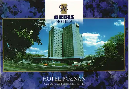 Postcard Posen Poznań Oddział Hotel Poznań Conference Center 2000
