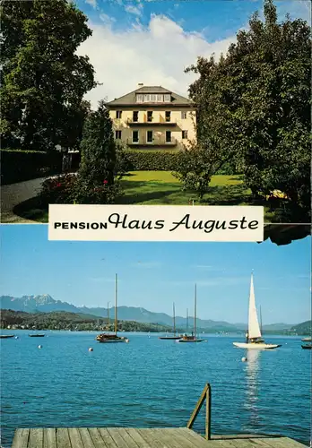 Ansichtskarte Pörtschach am Wörther See 2 Bild: Pension Haus Auguste 1986