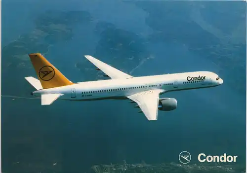 Ansichtskarte  Condor Boeing 757 Flugwesen Flugzeug Airplane AK 2000
