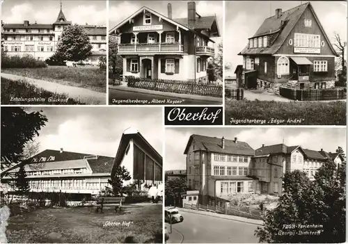 Oberhof (Thüringen) Jugendherbergen, Erholungsheimen uvm. 1976