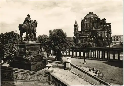 Ansichtskarte Mitte-Berlin Berliner Dom zu DDR-Zeiten 1966