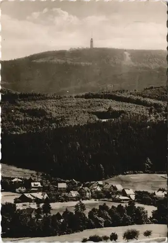 Winterstein-Waltershausen Panorama-Ansicht Blick zum Inselsberg DDR AK 1965/1962