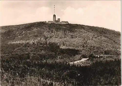 Ansichtskarte Brotterode Großer Inselsberg (Thür. Wald) DDR AK 1971