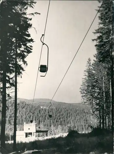Postcard Krummhübel Karpacz Seilbahn 1972