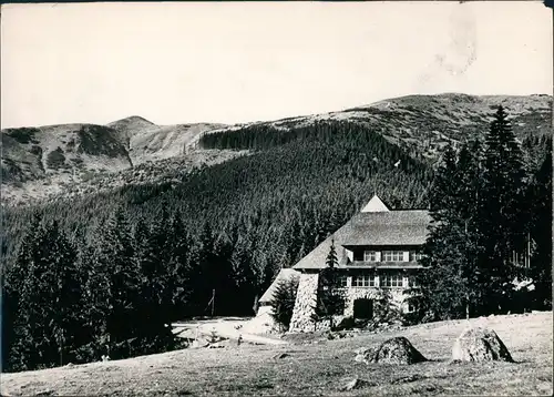 Postcard Zakopane TATRY - Tatra Schronisko PTTK na Polanie 1971