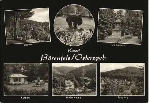 Bärenfels-Altenberg (Erzgebirge) Gesamt, Plastik,  , Spitzberg 1965 #