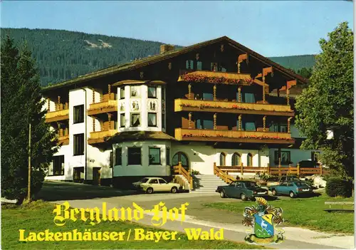 Neureichenau  Hotel Bergland-Hof Fam. Gritsch Ortsteil Lackenhäuser 1980