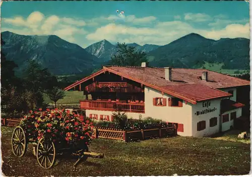 Ansichtskarte Fischbachau CAFÉ WINKLSTÜBERL bei Winkl Oberbayern 1974