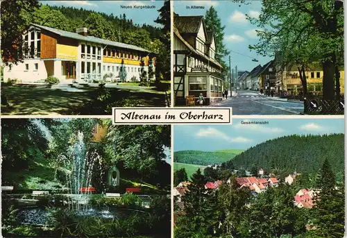 Altenau-Clausthal-Zellerfeld Mehrbild-AK mit  Altenau Oberharz Harz 1967