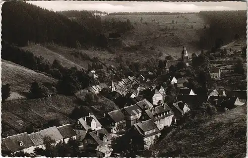 Wildemann (Innerstetal) Blick von der Georgenhöhe WILDEMANN (Oberharz) 1960