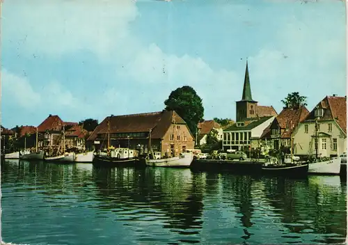 Ansichtskarte Neustadt (Ostsee) Hafen 1977/1975
