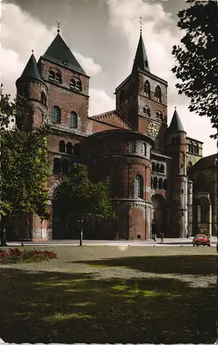 Ansichtskarte Trier Partie am Dom 1955