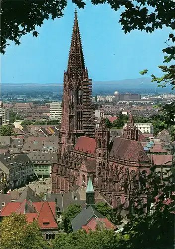 Freiburg im Breisgau Münster U. L. Frau (vom Schloßberg aus) 2000