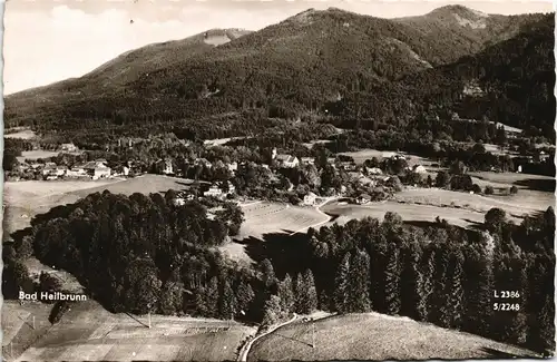 Ansichtskarte Bad Heilbrunn Panorama-Ansicht 1962