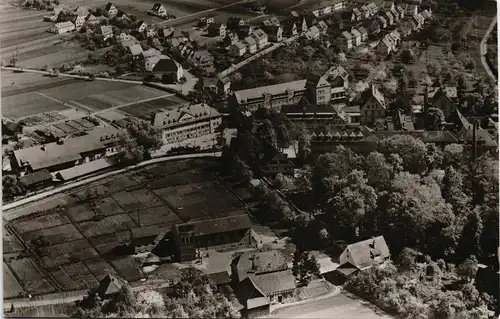 Stetten am kalten Markt Heil- Pflegeanstalt Stetten i. R. vom Flugzeug aus 1960