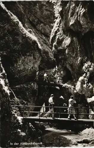 Almbachklamm-Marktschellenberg Schellenberg Markt Berchtesgadener Land 1960