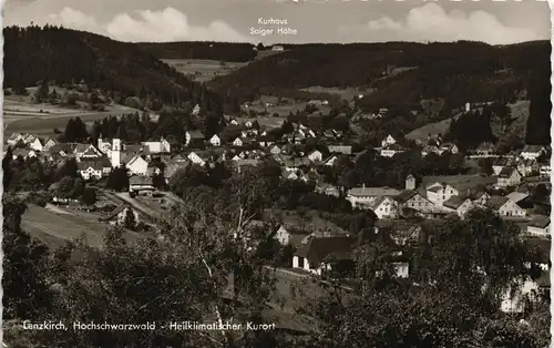 Ansichtskarte Lenzkirch Panorama-Ansicht, Hoch-Schwarzwald 1960