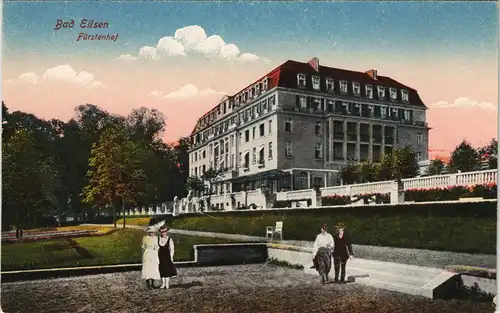 Ansichtskarte Bad Eilsen Fürstenhof 1913