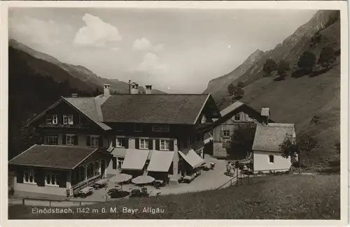 Einödsbach-Oberstdorf (Allgäu) Gasthof u. Pension Bes. A. Tannheimer 1930