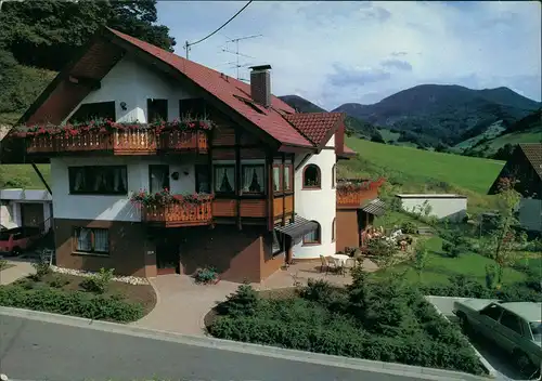 Ansichtskarte Münstertal/Schwarzwald Haus Bergquell Bes. Fam. Schwander 1980