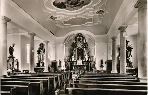 Ansichtskarte Bad Krozingen Kath. Kirche 1960