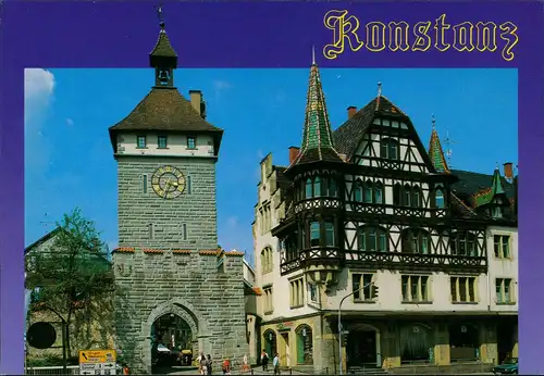 Ansichtskarte Konstanz Partie in der Stadt 2000