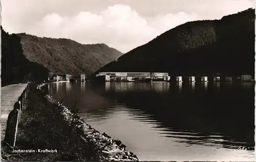 Ansichtskarte Passau Jochenstein Kraftwerk 1959