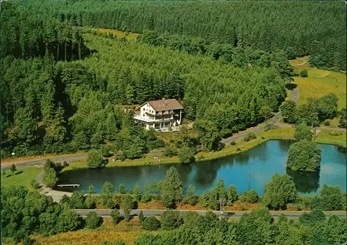 Ronshausen Immensee Hotel Café ,,Antik" Bes.: Familie Lindbüchl 1980